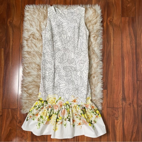 ISOLDA sleeveless midi dress - Picture 3 of 7